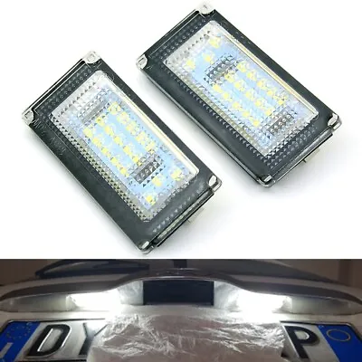 2x Direct Fit Mini Cooper R50 R52 R53 One S White Led Number License Plate Light • $10.99