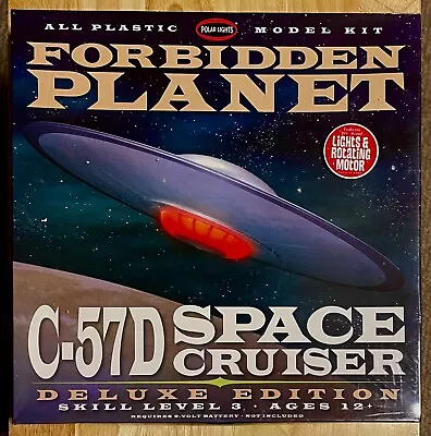 Polar Lights Forbidden Planet C-57D Space Cruiser Plastic Model Kit • $250