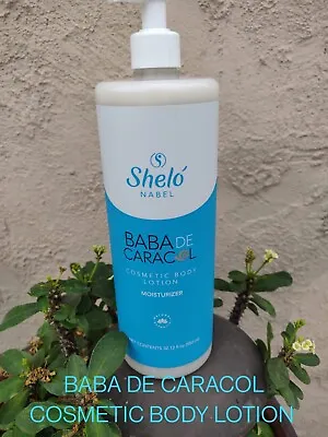 Crema Baba De Caracol.corporalShelo Nabel 950ml Cosmetic Body Lotion Reafirma. • $39