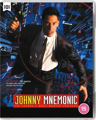 Johnny Mnemonic -  Blu Ray  - New & Sealed   Keanu Reeves • £11.99