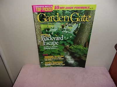 Garden Gate Magazine. ...before & After..backyard Escape ...december 2004 • $12.99