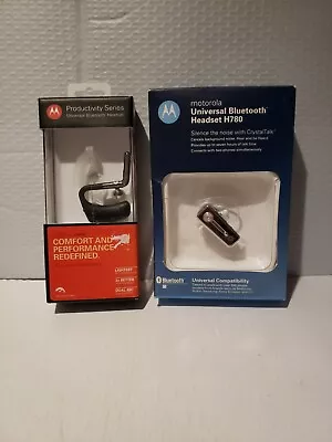 Motorola Oasis HX520 Black In-Ear Only& H780 Headsets For  Multiform AS IS  • $18.99