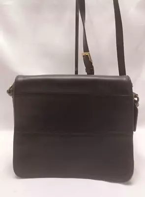 Vintage COACH Leather Tribeca 9092 Flap Bag Crossbody Messenger • $59.25