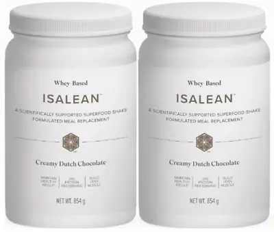 2 X Isagenix IsaLean Shake Nutritional Meal Replacement Chocolate Flavour • $144.99