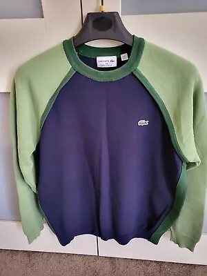 Mens LARGE LACOSTE JUMPER MADE IN FRANCE • $77