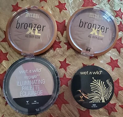 Milani Face Bronzer & Wet N Wild Highlighter Powder *new* • $32.99