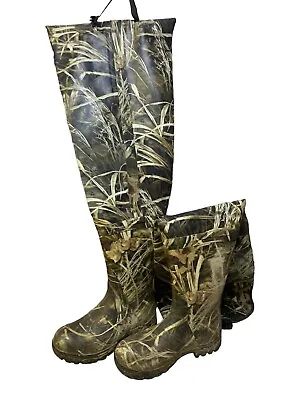 Cabelas Camo  Waders Advantage Max 4 HD - Adult Size 8 Boots • $89.63