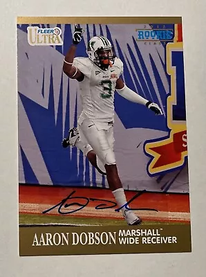 2013 Upper Deck Fleer Ultra Rookie Class Autograph #71 Aaron Dobson Rc Auto • $1.99