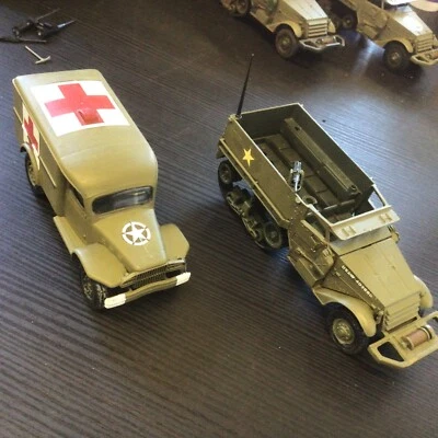 £19.99 • Buy Bolt Action Solido 1:50 Scale American U.S.A Half Track & Dodge Ambulance.