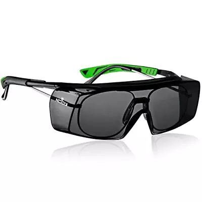 £19.54 • Buy NoCry Tinted Over-Spec Safety Glasses - With Anti-Scratch Wraparound Lenses A...