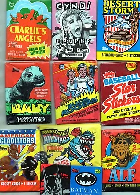 Fantasy Art - Superheroes -Tv - Film - Wax    Sealed   Trading Card Packets   • £3.49