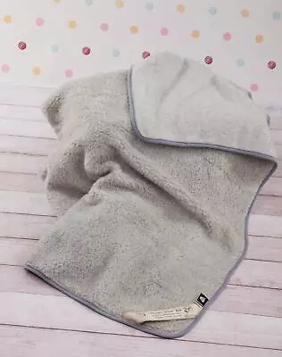 £48 • Buy Merino Wool BLANKET / THROW , BED THROW ALL SIZES All Season Grey
