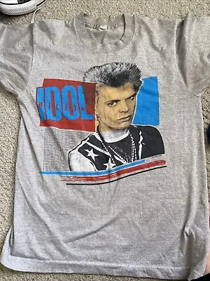 Billy Idol T Shirt Vintage Rebel Yell • $200