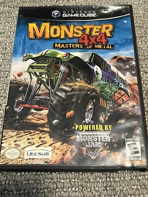 Monster 4x4: Masters Of Metal Nintendo GameCube 2003 - Tested Works - No Manual • $11.99