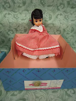 Nm-288  MADAME ALEXANDER 8  Vinyl Doll:  JO  From 'Little Women'  #407 • $9.50