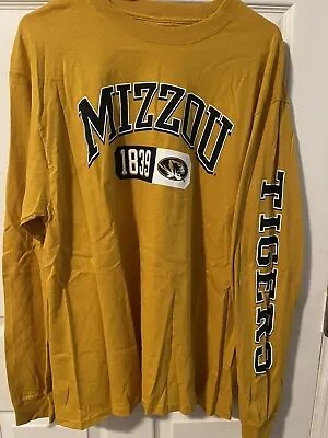 Missouri Tigers Mizzou Long Sleeve Mens T-Shirt Size Large NWT • $20