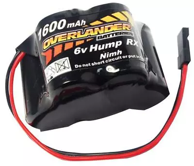 Overlander - 419 - 2/3 Af 1600mah 6v Rx Hump Ni-mh Battery Pack • £29.29