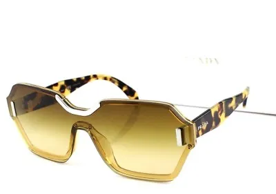 $299.95 • Buy RARE New Genuine PRADA Beige Havana Women Sunglasses SPR 15T PR 15TS VIR 1G0