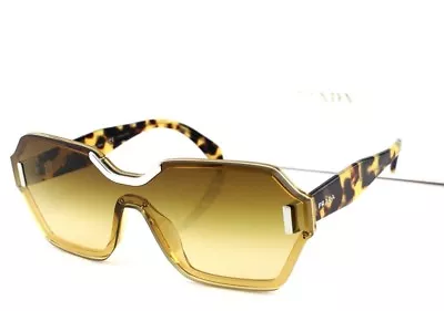 $349.95 • Buy RARE New Genuine PRADA Beige Havana Women Sunglasses SPR 15T PR 15TS VIR 1G0