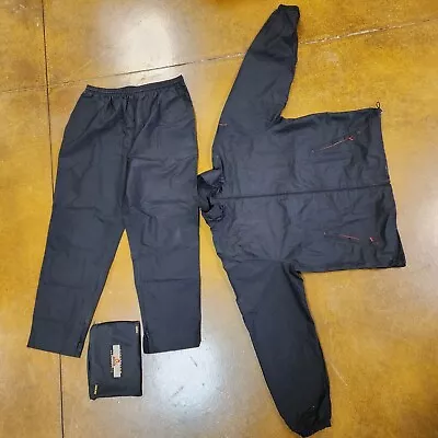 Sun Mountain Provisional Golf Rain Suit In Travel Bag Size XL Jacket & Pant Set • $40