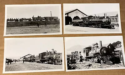 1950’s Orig B/W PHOTO LOT PACIFIC ELECTRIC RAILWAY ENGINES 105 107 111 • $24.99