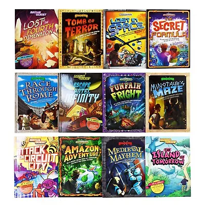 Quest Adventure Science Maths And History 12 Books Collection -Age 7+ -Paperback • $48.73