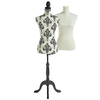 Beautify Female Tailor Dressmaker Dummy Mannequin Bust Stand UK Size 8/10 • £47.99