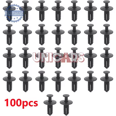 100Pcs For Mercedes Benz Fender Liner Fastener Rivet Retainer Clips 1249900492 • $3.99