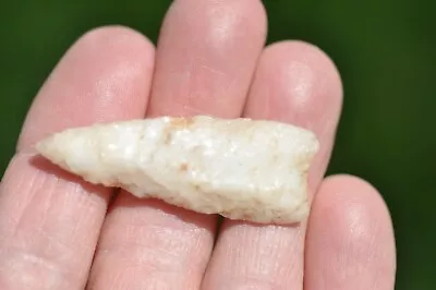 VA NC MD NJ PA Quartz Guilford Stemmed Indian Arrowhead Artifact • $26