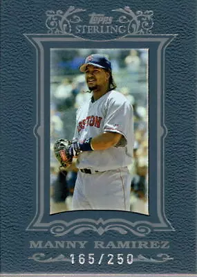 2007 Topps Sterling #228 Manny Ramirez  #/250 BX 1YY • $5.52