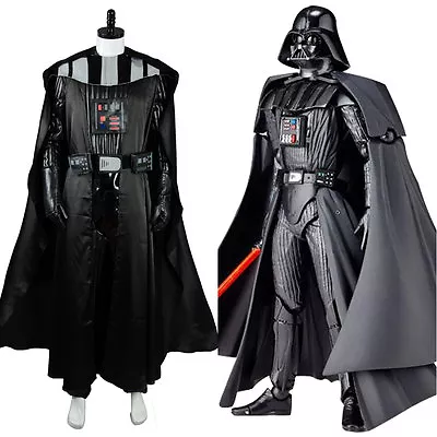 Darth Vader Cosplay Costume Anakin Skywalker Outfit Set Party Uniform • $295.90