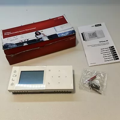 Danfoss TPOne-M 087N7852 Programmable Thermostat 230V DHW Selectable NEW FAST PO • £14.95