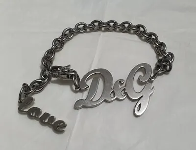 D&G Stainless Steel Authentic Classic Ladies' Romantic Bracelet • £45