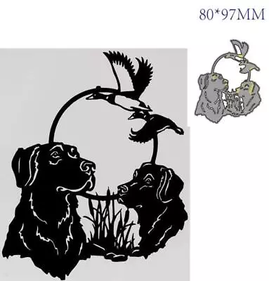 Metal Cutting Dies Animal Dog Scrapbooking Paper Mould Blade Punch Stencil Craft • $4.59