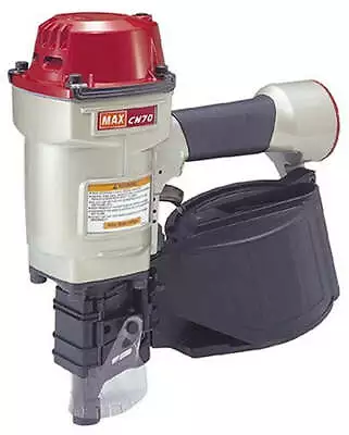 Max CN70  Coil Nailer 15 Degree 1-3/4-Inch To 2-3/4-Inch Heavy Duty • $349