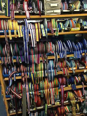 £3 • Buy Medal Ribbons Full Size & Miniature Sold By 10  Length, New, British, Nato, Un