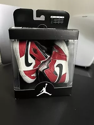 Nike X JORDAN 1 - Lost And Found - Chicago  - Cot Bootie 2C UK 1.5 - Baby Infant • £25