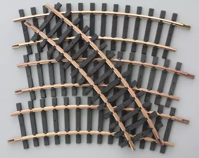 $39.99 • Buy 4 Aristo Craft Trains Curved  Track G Scale