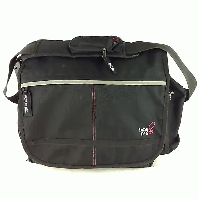 Bababing DayTripper Baby Changing Bag In Black With Changing Mat Baba Bing • £16.95