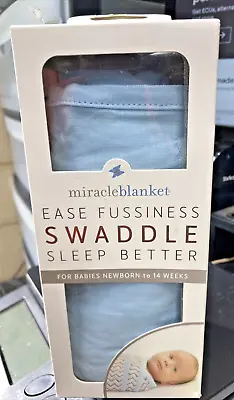 Miracle Blanket Blue Swaddle-NEW • $19.99