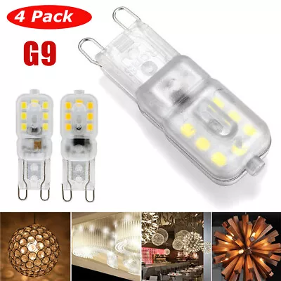 4pack G9 LED Bulb Dimmable Capsule Light Corn Bulb Replace Halogen Lamps White • $10.99