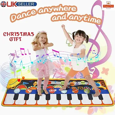 Christmas Gift Piano Music Dance Mat For Kids With Xylophone Toy Gifts For... • £11.99