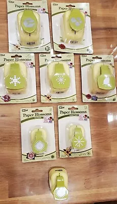 McGill Paper Blossoms Paper Punches - Multiple Leaf And Floral Designs Sizes... • $10