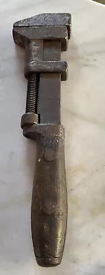 P S & W Co Solid Bar Adjustable Monkey Wrench 12” Patented Jan 14 1896 • $8