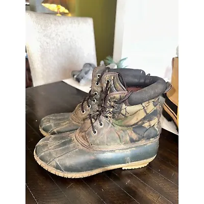 Weather Spirits Insulated Duck Boots Hunting Men's Size 10 • $15