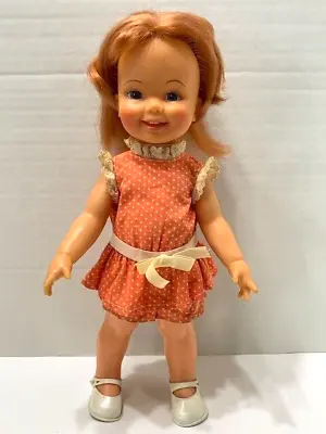 Ideal Toy Corp. Cinnamon Doll W/Growing Hair Velvet's Little Sister 1972 Works • $27.29