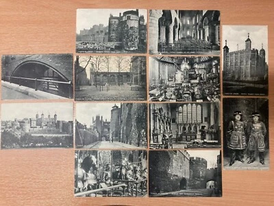 £1.99 • Buy Set Of 12 Vintage Postcards - Tower Of London