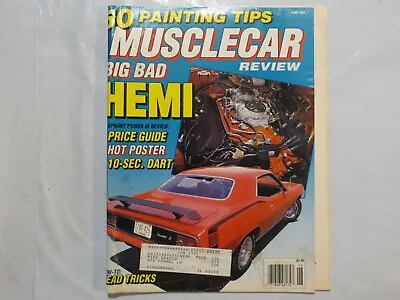 Muscle Car Review 1990 June Dart Cuda 1957 SC Ford Hemi Daytona DR • $13.99