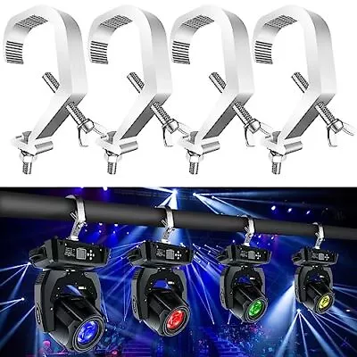 Heavy Duty Dj Light Clamps 4 Pack 180lb Lighting C Clamp Hanging Device Max.L... • $38.01