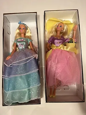 Barbie Set Of 2 Dolls: Spring Blossom; Spring Tea Party Nib • $24